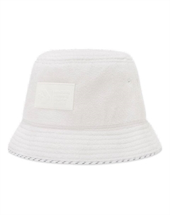 Бейсболка fleece bucket hat 'White', белый Converse