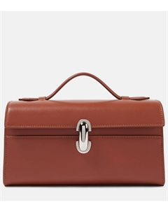 Симметричная кожаная сумка-портфель Pochette, Maple Savette