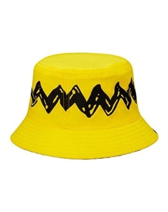 Бейсболка x Peanuts Reversible Bucket Hat 'Cyber Yellow', желтый Converse