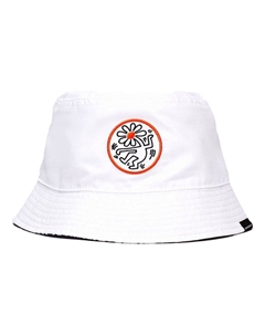 Бейсболка x Keith Haring Reversible Bucket Hat 'White', белый Converse