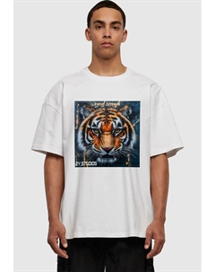 Футболка с принтом TIGER GRAFFITI EYE OF STRENGHT, белый 2y studios