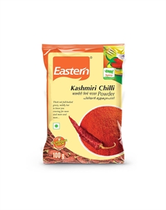 Порошок Кашмирского перца Чили (2 x 100 г), Kashmiri Chilli Powder, произв. Eastern