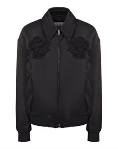 Атласный бомбер Jil sander