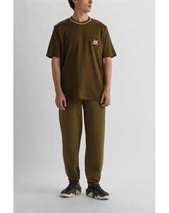 Футболка хлопковая с нашивкой Hugo