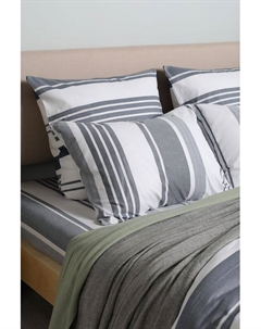 Набор из 2 хлопковых наволочек в полоску Райе 21maison