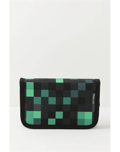 Пенал школьный и откидным клапаном c принтом Pixel Field Belmil