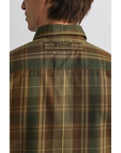 Рубашка хлопковая в клетку Hugo