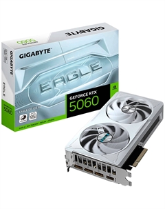 Видеокарта Gigabyte GeForce RTX 5060 EAGLE OC ICE 8GB (GV-N5060EAGLEOC ICE-8GD)