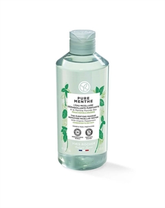 Очищающая Мицеллярная Вода для Снятия Макияжа с Перечной Мятой БИО, 400 мл Yves rocher