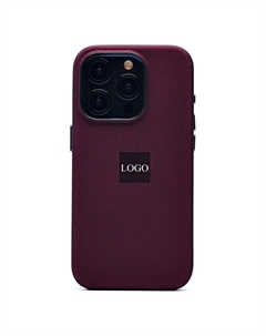 Чехол-накладка ORG FineW SafeMag для смартфона Apple iPhone 15 Pro, силикон, бордовый (224160) Org