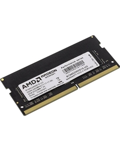 Память DDR4 SODIMM 4Gb, 2400MHz, CL17, 1.2 В,, Performance (R744G2400S1S-UO) Amd