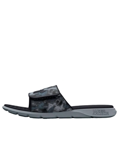 Тапочки ignite 7 graphic strap slide 'harbor blue camo', синий Under armour