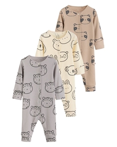 Пижама, цвет Cream/Chamois/Grey Next