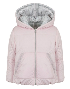 Двусторонний пуховик, розовый Lapin house