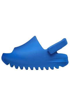 Тапочки слайд Yeezy, лазурный Adidas