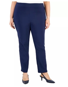 Брюки Cambridge на резинке больших размеров, синий Jm collection