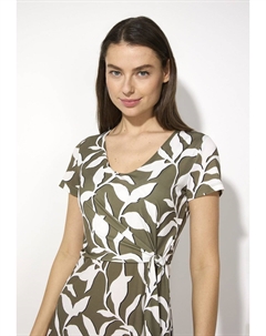 Платье из джерси PRINTED SLINKY, оливковый More&more