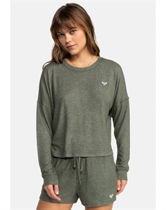 Топ с длинными рукавами SATURDAZE COSY, зеленый Roxy
