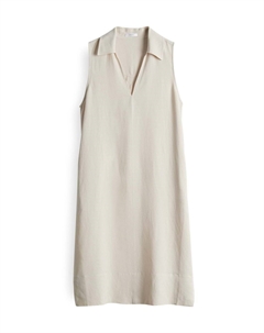 Повседневное платье RELAXED FIT MIDI, бежевый Opus