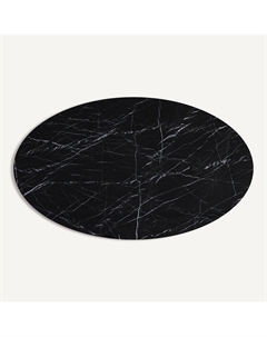 Мраморная столешница эллиптической формы Д170 см Elipso черный Am.pm.