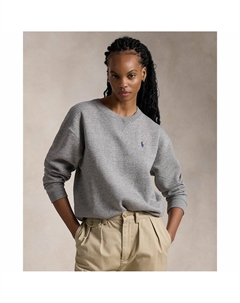 Свитшот с круглым вырезом и длинными рукавами серый Polo ralph lauren