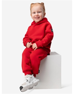 Костюм утепленный для девочек, Красный Bodo