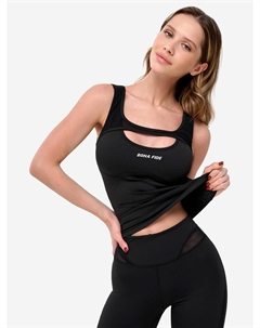 Майка женская : Shape Bra-shirt "Black", Черный Bona fide