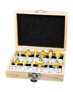 Набор фрез KMC 8/12, по дереву, 12 Kolner