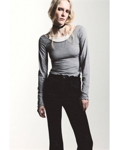 Лонгслив укороченный с майкой на бретельках Befree