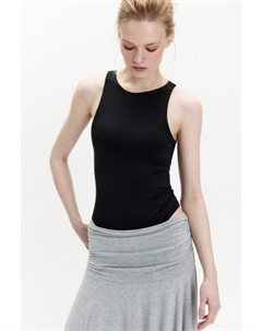 Майка-боди гладкая на широких бретелях Befree