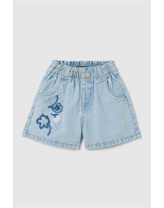 Шорты джинсовые с вышивкой Republic of denim