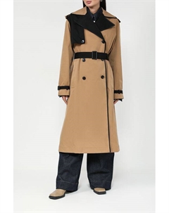 Тренч водоотталкивающий с контрастными деталями Boss