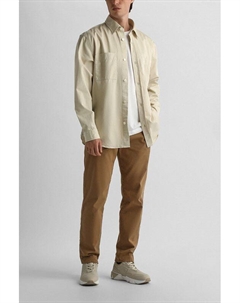 Рубашка хлопковая с карманами Boss