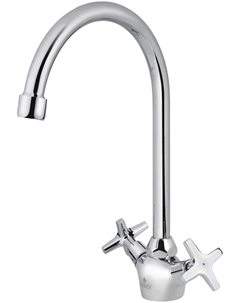 Смеситель для кухонной мойки Kaiser Crystal, хромированный (28133)