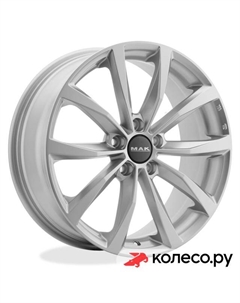 Литой диск Wolf 7x17/5*114.3 D67.1 ET51 Silver Mak