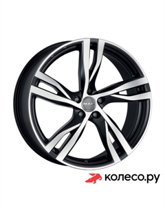 Литой диск Stockholm 8x18/5*112 D66.45 ET39 Ice Black Mak