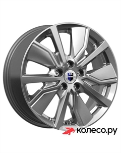 Литой диск Гамбит (КС961) 6.5x16/5*112 D57.1 ET50 Дарк платинум Кик