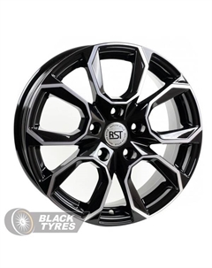 Литой диск R096 6.5x16/5x100 D57.1 ET40, Черные Rst