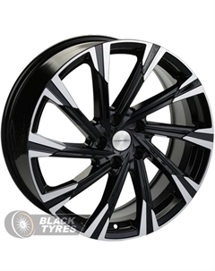 Литой диск KHW1901 7.5x19/5x112 D57.1 ET43, Черные Khomen wheels