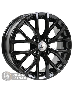 Литой диск R015 6x15/4x100 D60.1 ET40, Черные Rst