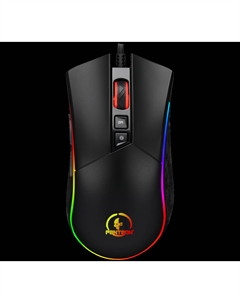Мышь проводная PANTEON PS80, 5000dpi, оптическая светодиодная, USB, черный (PANTEON PS80 Black) Jet.a