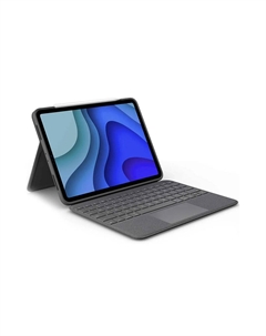 Клавиатура-чехол Logitech Slim Folio Pro для iPad Pro 11'', английская раскладка, серый