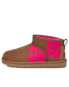 Кроссовки classic ultra mini broken logo 'chestnut pink', мультиколор Ugg