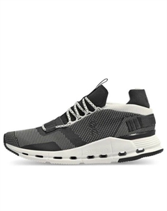 Кроссовки cloudnova 'black white', черный On running