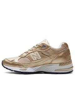 Кроссовки 991 обувь золотистые, золотой New balance