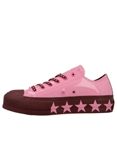 Кроссовки miley cyrus x chuck taylor all star lift ox 'pink burgundy', розовый Converse