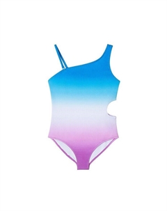 Детский купальник с омбре для девочек - подростковый размер, мультиколор Andy & evan