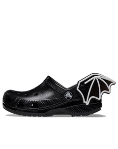 Кроссовки classic i am bat clogs 'black white', черный Crocs