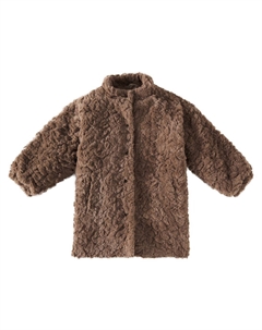 Куртка-плюшевый мишка Мила, цвет brown teddy Donsje