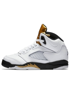 Кроссовки 5 ретро, белый Air jordan